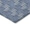Homeroots 5' X 8' Navy Blue And Ivory Geometric Washable Indoor Outdoor Area Rug 595020 - alternate 2
