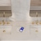 James Martin Vanities Gracyn 72 in. Double Vanity, Sable, w/ 3 CM Victorian Silver Silestone Top D125-V72-SBL-FVSL - alternate 2
