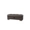 Homeroots 52" Brown Faux Leather Tufted Storage Ottoman 608917 - alternate 2