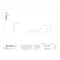 Zoro Select Hair Cotter Pin, 3/32 in Dia, 2-1/2 in L, Steel, 25 PK 2UJN5 - alternate 3