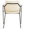 Leisuremod Axis Collection Modern Dining Chair in Beige, 4PK AC22BG4 - alternate 3