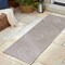 Jonathan Y Hallie High-Low Minimalist Curve Geometric Gray/Ivory 2 ft. x 10 ft. Indoor/Outdoor Runner Rug SCN100A-210 - alternate 2