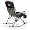 Picnic Time Family Of Brands Miami Dolphins - Outdoor Rocking Camp Chair, (Black) 805-01-175-174-2 - alternate 1