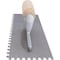 Marshalltown Notched Trowel, 3/16 x 3/16 x 3/16 Square Notch, Wood Handle, Mosaic or Subway Tile NT974 - alternate 2