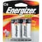 Eveready Battery Energizer C Alkaline Batteries - 2pc, 2PK E93BP-2 - alternate 5
