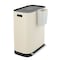 Happimess Beni Kitchen Trash/Recycling 16-Gallon Double-Bucket Step Trash Can w/ Odor Filter, Limestone Beige HPM1014D - alternate 1