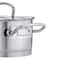 Korkmaz Proline Professional Series 6.2 Liter Stainless Steel Casserole with Lid in Silver A1162 - alternate 2