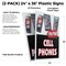 Signmission Prepaid Cell Phones, Plastic Signs Only 24 Inch x 36 Inch, Corrugated Plastic, 2PK CSB-2436-2PACK-Prepaid Cell Phones - alternate 2