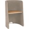 Safco Workstation Desk Roam Touchdown, Workstation, Dark Gray, 30" D X 51-1/2" H, 33" W X 1958DG - alternate 1
