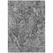 Homeroots 5' X 8' Gray Charcoal And Silver Abstract Washable Indoor Outdoor Area Rug 588469 - alternate 2