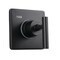 Kingston Brass Single-Handle Three-Way Diverter Valve with Square Trim Kit, Matte Black KS3040CML - alternate 1
