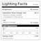 Euri Lighting LED Flame Bulb, 1W, 80 lm, 6W Eq., 1800K, E12, Black Base, UL ECA9.5-2120fcb - alternate 2