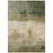Homeroots 3' X 5' Fern Green And Beige Abstract Washable Indoor Outdoor Area Rug 603017 - alternate 3