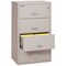 Fireking 4 Drawer, 1 Hr Fire & Impact Rated, 31" Wide Lateral Platinum 4-3122-CPL - alternate 2