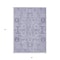 Homeroots 5' X 8' Lavender Purple And Gray Oriental Washable Indoor Outdoor Area Rug 582093 - alternate 4