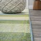 Jonathan Y Duxbury Gradient Ticking Striped Green/Blue 4 ft. x 6 ft. Area Rug LUX102B-4 - alternate 2