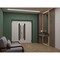 Vdomdoors Front Exterior Prehung Aluminum Double Doors Ronex0144 Grey Mirrored Clear Glass Entry Metal Modern RONEX0144DEXD-GRE-W72xH80-RH-I - alternate 2