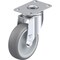 Blickle Swivel Plate Caster, TPR, 4", 240 lb., Caster Load Rating Range: Light-Duty LKPA-TPA 101G-12 - alternate 1