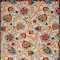 Homeroots 10' X 14' Ivory Blue And Orange Indoor Outdoor Area Rug 521655 - alternate 2
