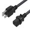 Sanoxy 15ft 16 AWG Universal Power Cord IEC320 C13 to NEMA 5-15P SNX-CBL-LDR-PW115-1215 - alternate 2