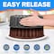 Emporio Kitchen Baking Pan Two-Layered Nonstick Gray Marble Coating Al. Fluted Cake Pans Oven Safe Up To 450 DegF EMPKBTP152 - alternate 3