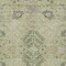 Homeroots 9' X 12' Artichoke Green Brown And Beige Floral Washable Indoor Outdoor Area Rug 605447 - alternate 4