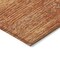 Homeroots 10' X 14' Copper Striped Washable Indoor Outdoor Area Rug 608466 - alternate 3
