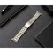 Elegani Stainless Steel Replacement Band with Clasp Compatible with Apple Watch 46mm, Steel and Yellow Gold B5LS-SYGD-46mm - alternate 2
