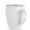 Elama Elle 12 Piece Round Porcelain Mug Set in White EL-ELLE12PC - alternate 3