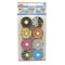 Ashley Productions Non-Magnetic Mini Whiteboard Erasers, DonutFetti, 8PK 78009 - alternate 3