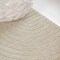 Jonathan Y Hallie High-Low Minimalist Curve Geometric Beige/Cream 5 ft. x 8 ft. Indoor/Outdoor Area Rug SCN100D-5 - alternate 2
