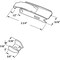 Prime-Line Draw Hasp Hinge Latch 2-3/4 inch with Screws Matte Black (Single Pack) U 117418 - alternate 4