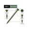 Deck Plus Exterior Deck Screws No. 10 X 2-1/2" L Star Flat Head Green, 40PK 42587 - alternate 3