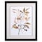 Homeroots Autumn Leaves I Espresso Framed Print Wall Art 484179 - alternate 2