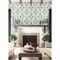 York Wallcoverings Seaside Jacobean Green and Blue Wallpaper MN1910 - alternate 2