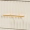 Baxton Studio Primrose Mid-Century Ivory Fluted Wood King Size 4-Piece Bedroom Set 249-13819-13831-13823-ZORO - alternate 2