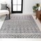 Jonathan Y Izil Moroccan Beni Souk Gray/Cream 5 ft. x 8 ft. Area Rug MOH209B-5 - alternate 1