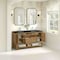James Martin Vanities Breckenridge 60" Double Vanity, Light Natural Oak, w/ 3 CM Phantome Eclos Top 330-V60D-LNO-3PHT - alternate 3