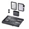 Lockermate By Bostitch Adjust-A-Shelf 6-Piece Locker Accessories Set, Black 50924KIT-BLK - alternate 1