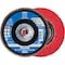 Pferd 5'' x 5/8-11 Thd. POLIFAN Flap Disc - CO-FREEZE SG INOX, Ceramic oxide, 50 Grit, Flat 61086 - alternate 1