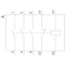 Siemens INSTA contactor with 3 NO contacts and 1 NC Contact for 230 V AC 400V 63A 5TT5051-2 - alternate 3