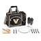 Picnic Time Family Of Brands NCAA Vanderbilt Commodores Malibu Cooler Picnic BasketBlack with Gray Accents 508-23-175-584-0 - alternate 2