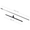 Dsv Standard Floor Squeegee, 51.5in Stainless Steel Handle, 30in Silicone Blade, Commercial, Industrial Cleaning 87555 - alternate 3
