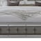 Homeroots Silver Tufted Linen Upholstered Full Bed Frame with Nailhead Trim With No 383835 - alternate 3