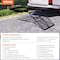 Vevor Hitch Mount Wheelchair Scooter Carrier w/ Folding Ramp 500LBS 45.3 inx25.6 in XSJ23-F08 - alternate 2