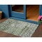 Homeroots 3' X 5' Olive Green And Ivory Argyle Washable Indoor Outdoor Area Rug 615806 - alternate 1