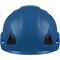 Ironwear Raptor Type II Class E Non-Vented Safety Helmet Blue 3975-B - alternate 1