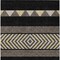 Homeroots 9' X 12' Black Ivory And Wheat Southwestern Washable Indoor Outdoor Area Rug 613889 - alternate 3