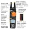 Klein Tools Digital Clamp Meter, LCD, 200 A, 0.6 in (15 mm) Jaw Capacity CL360 - alternate 3
