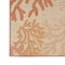 Homeroots 4' X 6' Coral And Beige Nautical Indoor Outdoor Area Rug 552504 - alternate 2